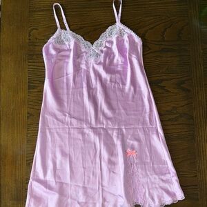 Victoria's Secret Pink Chemise with Spaghetti Straps